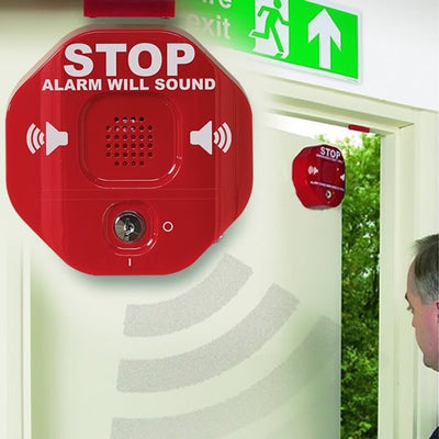 Exit Stopper Door Alarm - Single Door - STI 6400 by STI EMEA (Safelincs-ST6400)