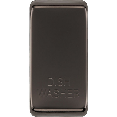 BG RRDWBN Nexus Grid Black Nickel 'DISH WASHER' Rocker