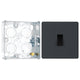 BG Evolve Matt Grey 1 Gang 20A 16AX 2 Way Light Switch PCDMG12B with 25mm Steel Back Box