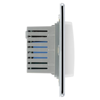 BG Screwless Polished Chrome Key Card Switch FPCKYCSW