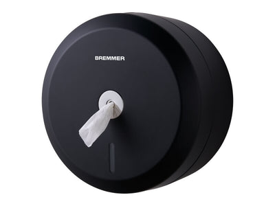 Bremmer Linea Toilet Roll Dispenser in Black