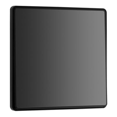 BG Evolve Black Chrome Intermediate Edge to Edge Rocker Switch PCDBC13EB with 35mm Steel Back Box