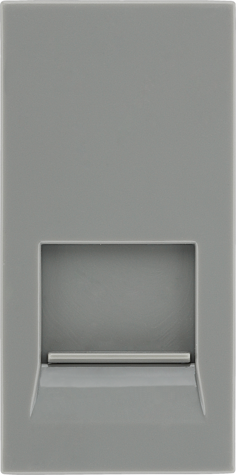 BG EMRJ11G Euro Module Telephone RJ11 (Screw) - Grey