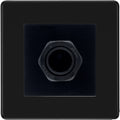 BG Screwless Matt Black 45A Flex Outlet Euro Module | Black Insert
