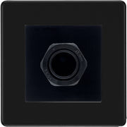 BG Screwless Matt Black 45A Flex Outlet Euro Module | Black Insert by British General (BG-FFBEMS2+EM45AFO)
