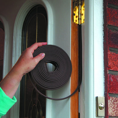 124978: P Profile Door/Glazing Seal Black / 5 metres by Astroflame (Astro-ADPSBLK/5)