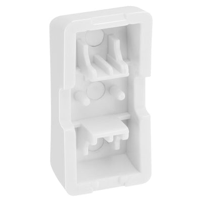 BG Evolve White RRBELLPCDW 20A DP Appliance Grid Switch Labelled Bell Symbol