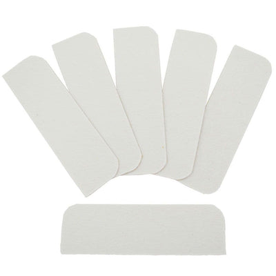 Interdens® Self Adhesive Hinge Pad Radius Corners Pack of 6