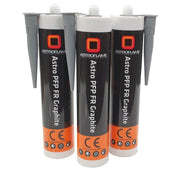 Astroflame PFP FR Graphite - CE/UKCA (Cartridge - Grey 310ml) by Astroflame (Astro-AFPFPGRAPH)