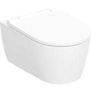 Geberit One Wall Hung Toilet, Shrouded, Turboflush, With Seat, White - 500.201.01.1 by Geberit (Geberit-500.201.01.1)