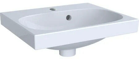 Geberit Acanto Cloakroom Basin - 450mm - 1 Tap Hole - 500.636.01.2