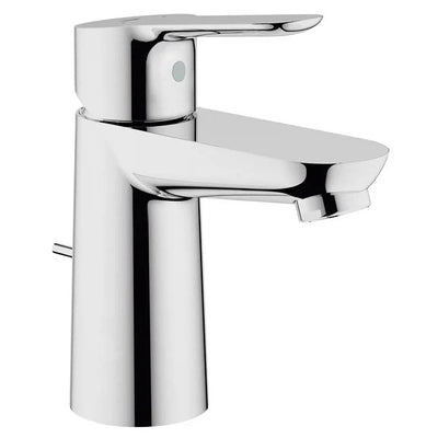 Grohe BauEdge Cloakroom Mono Basin Mixer Tap with Waste - Chrome 23356000