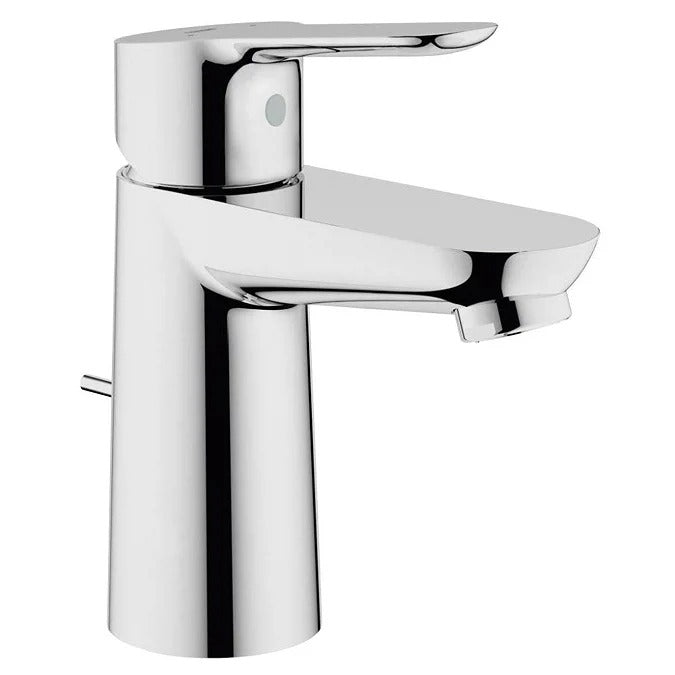 Grohe BauEdge Cloakroom Mono Basin Mixer Tap with Waste - Chrome 23356000