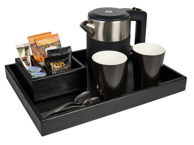 Corby Buxton Standard Hospitality Tray Black BUSA Bamboo