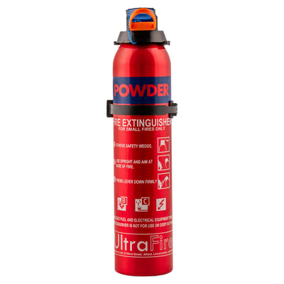 600g Powder Fire Extinguishers for Cars and Caravans - UltraFire