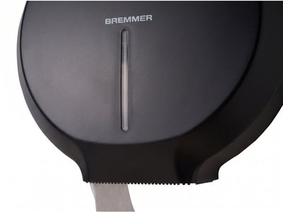 Bremmer Spira Toilet Roll Dispenser in Black