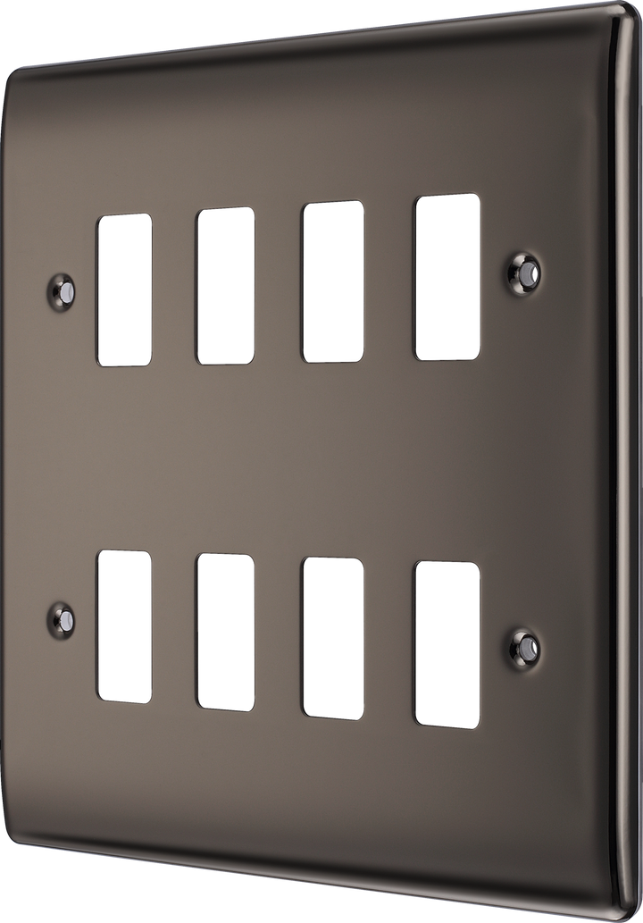 RNBN8 Side - The Grid modular range from British General allows you to build your own module configuration with a variety of combinations and finishes.