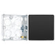 BG Evolve Black Chrome 2 Way Single Edge to Edge Rocker Switch PCDBC12EB with 25mm Steel Back Box