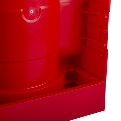 Extinguishers & Equipment: Universal Modular Fire Extinguisher Stand - Single Grey by FMC Fire Equipment (SAFELINCS-FMCMODSG)