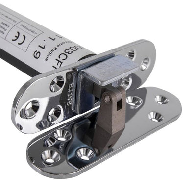 Extinguishers & Equipment: Astra 3003 Series Concealed Fire Door Closers Brass / Rectangular Plate by Astra (Safelincs-FCAST3BS)