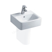 Ideal Standard Concept Cube 400mm Cloakroom Basin With Overflow - White - E803101