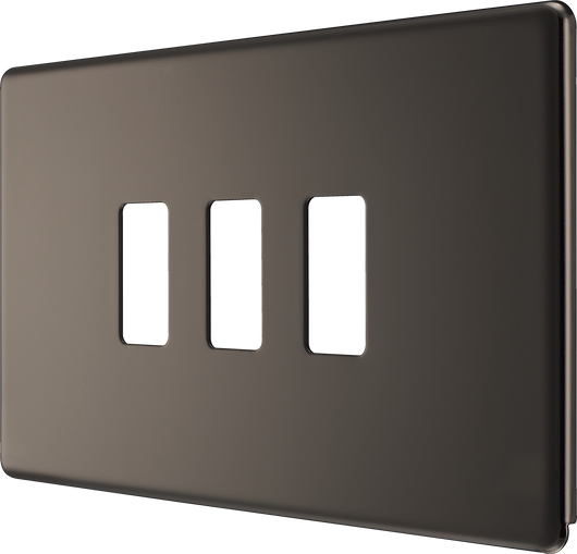 RFBN3 Front - The Grid modular range from British General allows you to build your own module configuration with a variety of combinations and finishes.