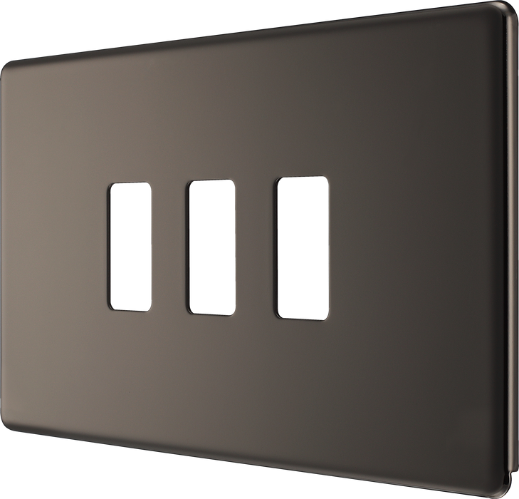 RFBN3 Front - The Grid modular range from British General allows you to build your own module configuration with a variety of combinations and finishes.