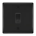 BG Matt Black 1 Gang Custom Grid Switch Panel Labelled Kitchen Appliance