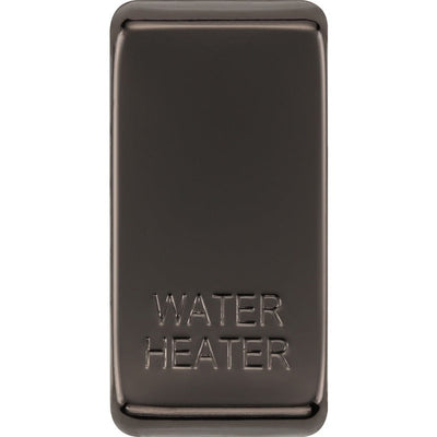 BG RRWHBN Nexus Grid Black Nickel 'WATER HEATER' Rocker