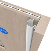 Edge & Corner Guards: Astro Finger Keeper Industrial TPV Heavy Duty Hinge Guard AFFKINDTPV - 2100mm x 157mm In Black TPV by Astroflame (AFFKINDTPV)