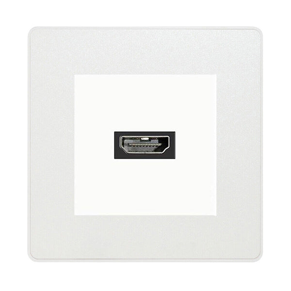 BG Evolve Pearlescent White PCDCLHDMIW 1 Gang Single HDMI Socket