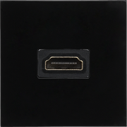 BG EMHDMIB Black 2 Module Euro Module 1.4 HDMI Outlet by British General (BG-EMHDMIB-Shopify-SA_1)