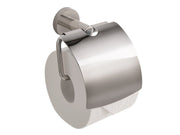 Corby Harrogate Toilet Roll Holder with Cover in Polished Steel by Corby of Windsor