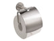 Corby Harrogate Toilet Roll Holder with Cover in Polished Steel