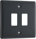 BG RPM2 Nexus Grid Part M | 2 Module Front Plate