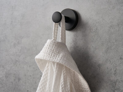 Corby Harrogate Single Clothes Hook in Black