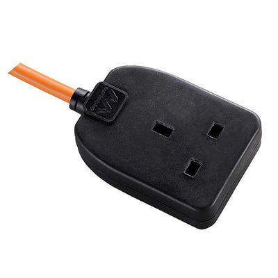Masterplug BOG10O Orange 1 Gang Heavy Duty Garden Extensi...