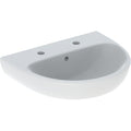 Geberit Selnova Countertop Basin 550mm - 2 Tap Holes - 501.400.00.6