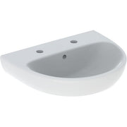 Geberit Selnova Countertop Basin 550mm - 2 Tap Holes - 501.400.00.6 by Geberit (Geberit-501.400.00.6)