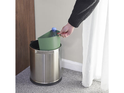 Corby Thornton Recycling Bin Insert in Green by Corby of Windsor (Corby-26388)