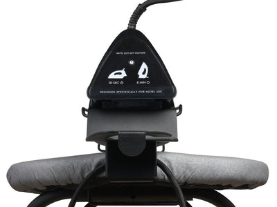 Corby Berkshire Ironing Centre in Light Grey with Sherwood 1200W Dry Iron - UK Plug