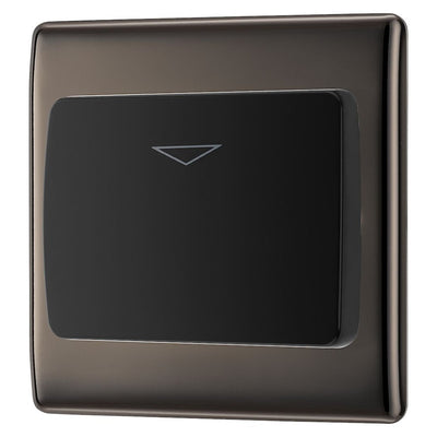 BG Nexus Metal Black Nickel Key Card Switch NBNKYCSB