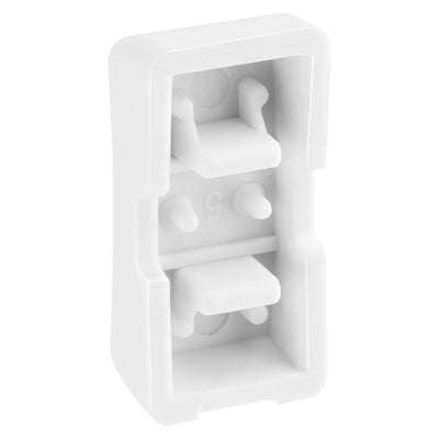 BG RRFDW White 20A DP Appliance Grid Switch Labelled Fridge