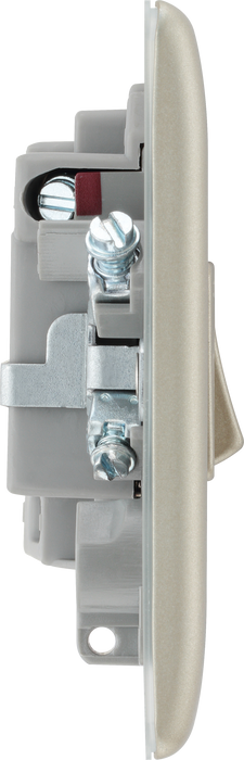 NPR50 Side - This switched and fused 13A connection unit from British General provides an outlet from the mains containing the fuse and is ideal for spur circuits and hardwired appliances.