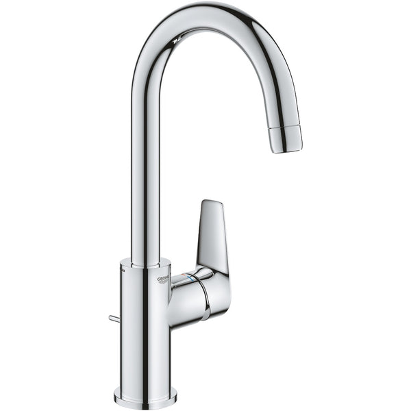 Grohe BauEdge; l-size basin tap w/ pop up waste - 23760001