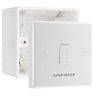BG Nexus 20A 2 Pole Flex Outlet 'Water Heater' Switch & 50mm Pattress Back Box by British General (BG-832WH+877)