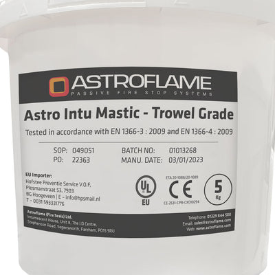 Astroflame Trowel Grade Sealant - CE Marked (5kg)