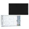 BG Nexus Matt Black Double Blanking Plate NFB95 with 25mm Steel Back Box by British General (BG-NFB95+HGS04)