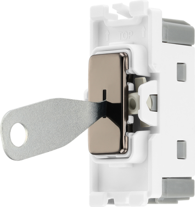 RBN12KY Side - The Grid modular range from British General allows you to build your own module configuration with a variety of combinations and finishes.