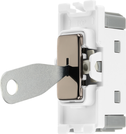 RBN12KY Side - The Grid modular range from British General allows you to build your own module configuration with a variety of combinations and finishes.